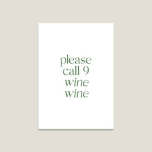 Lade das Bild in den Galerie-Viewer, Postkarte &#39;Wine&#39;
