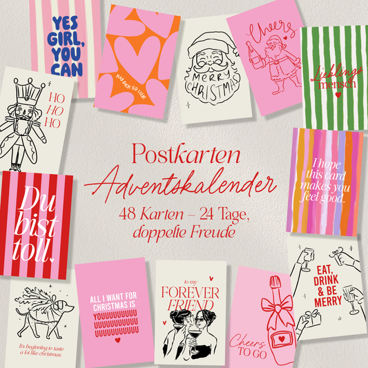 Postkarten Adventskalender