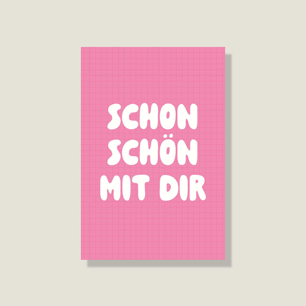 Postkarte 'Schon schön'