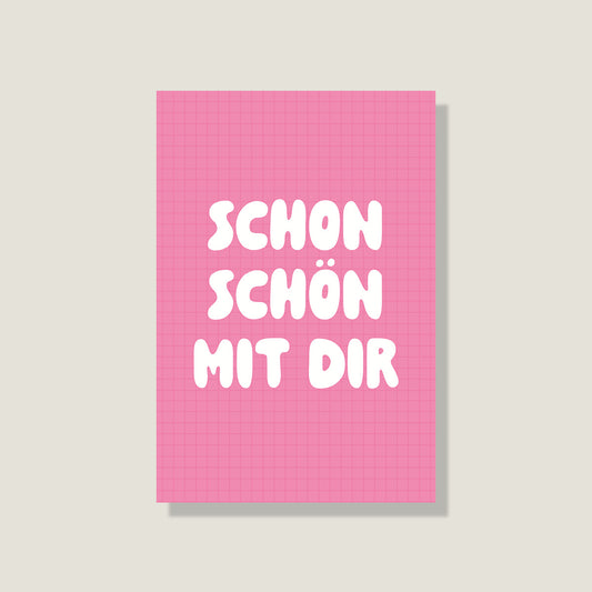 Postkarte 'Schon schön'