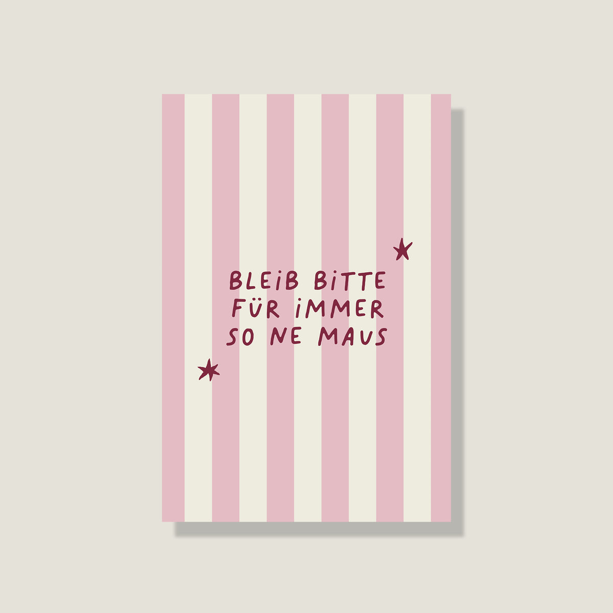 Postkarte 'So ne Maus'