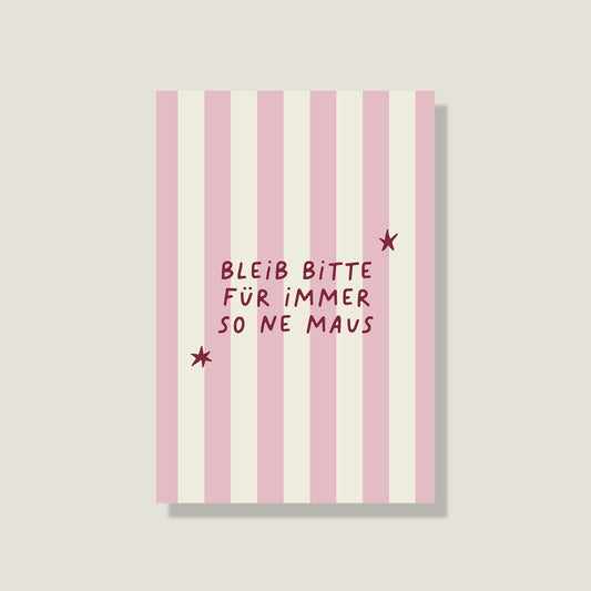 Postkarte 'So ne Maus'