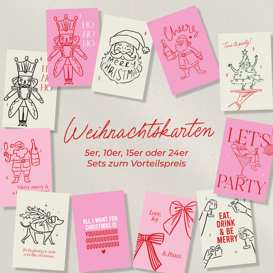 Weihnachtskarten-Set