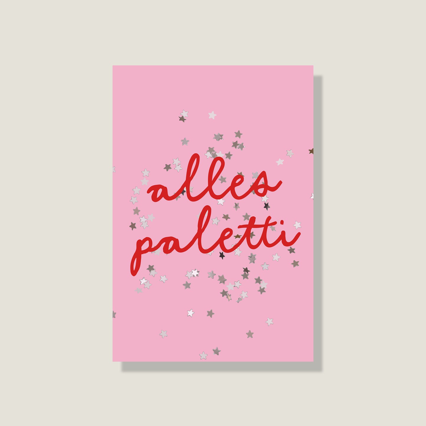 Postkarte 'Alles Paletti'