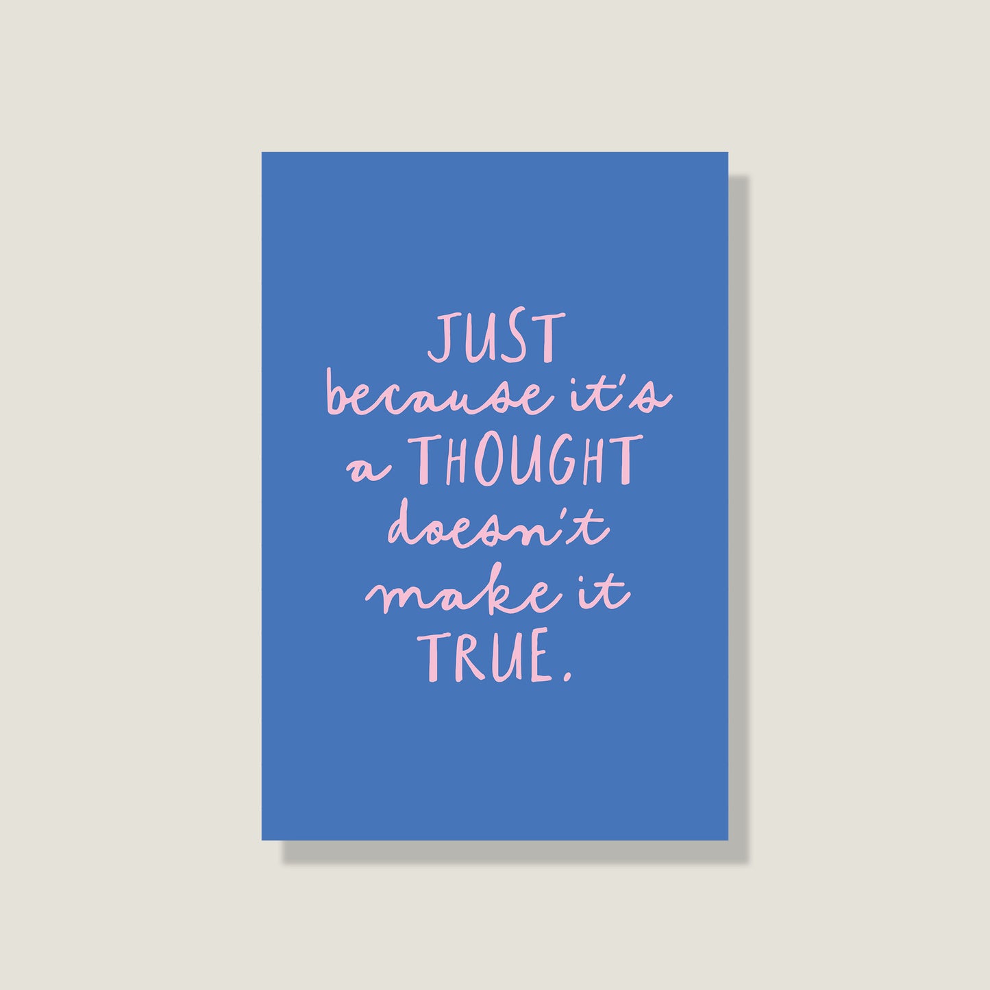 Postkarte 'Thought'