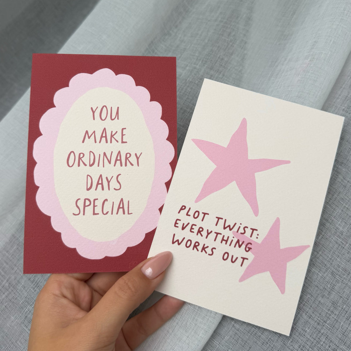Postkarte 'Ordinary days'
