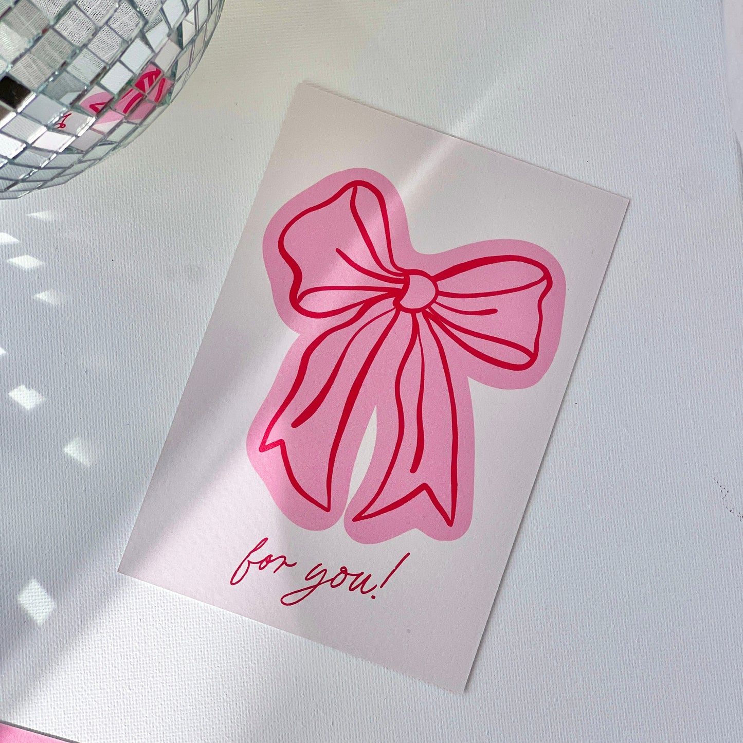 Postkarte 'For you'