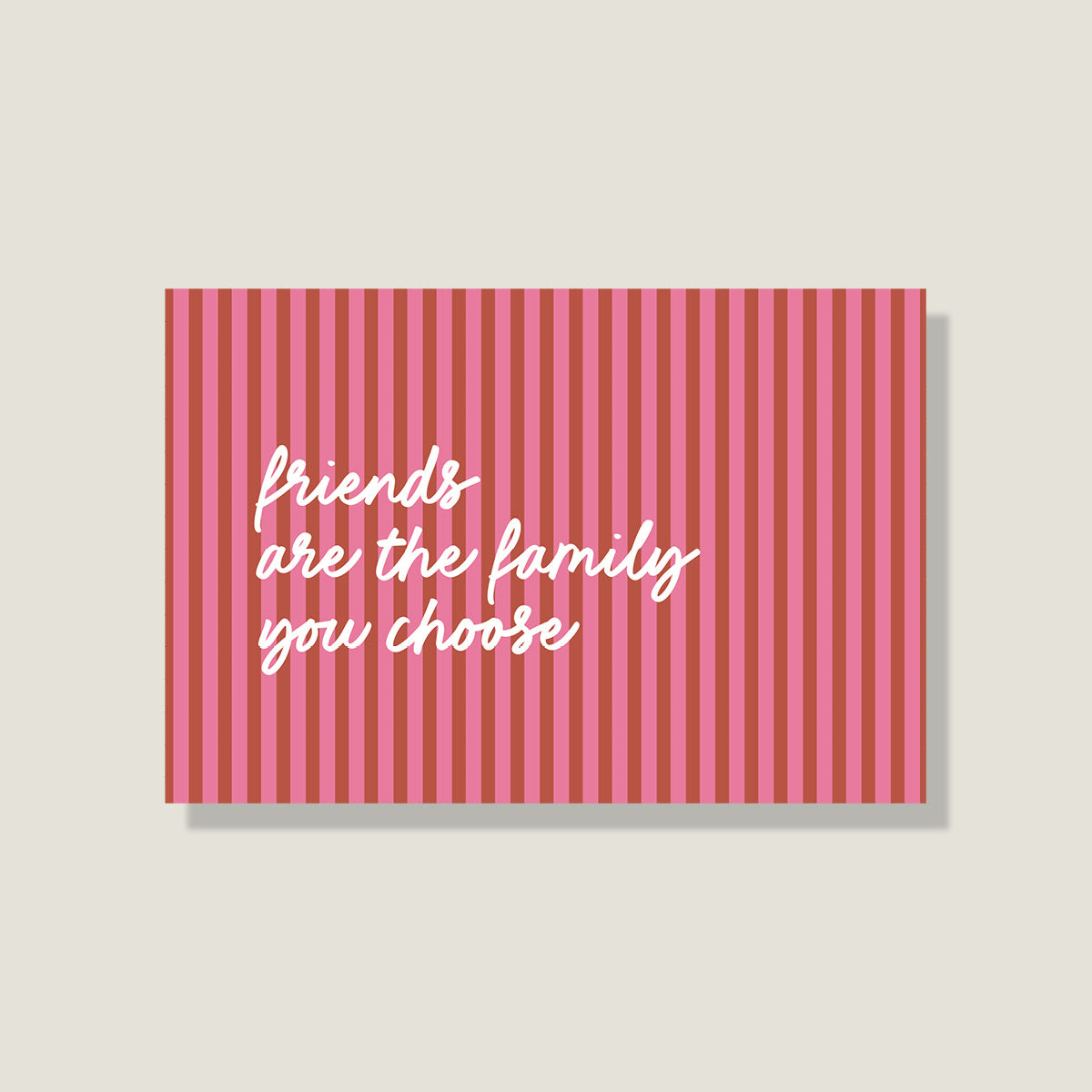 Postkarte 'Family'