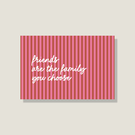 Postkarte 'Family'