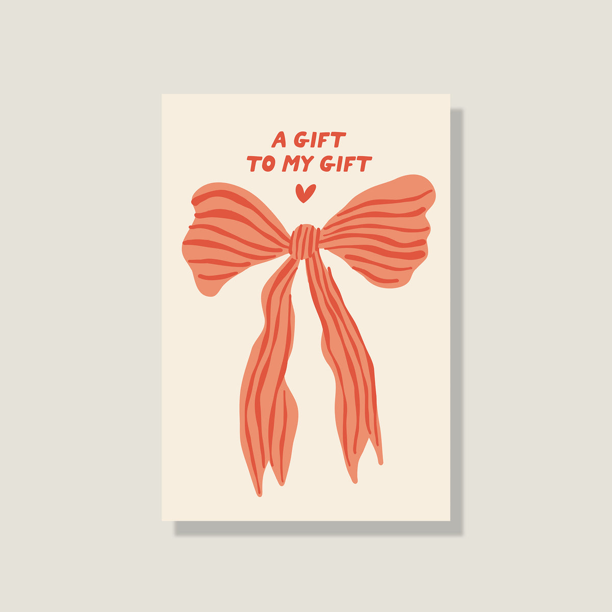 Postkarte 'My Gift'