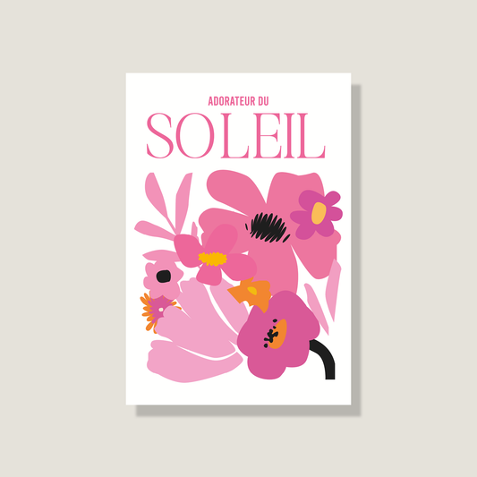 Postkarte 'Soleil'