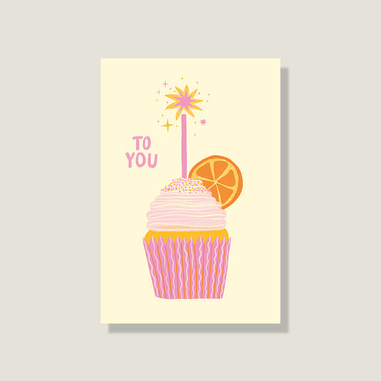 Postkarte 'To you'