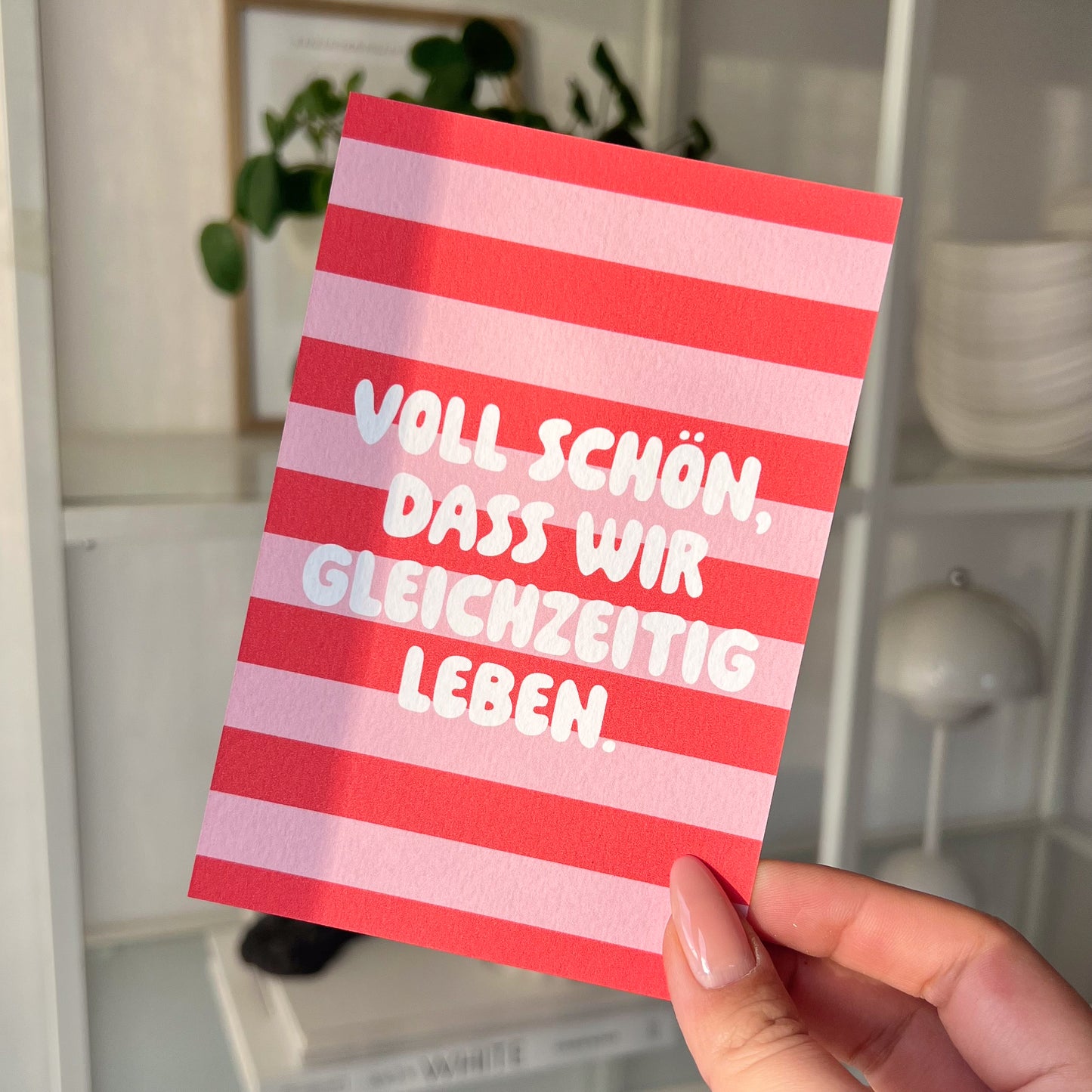 Postkarte 'Voll schön'