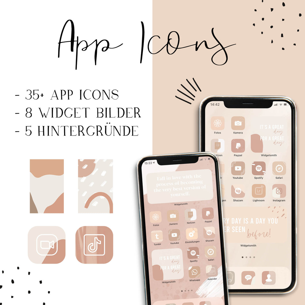 Boho App Icons | iPhone iOS 14