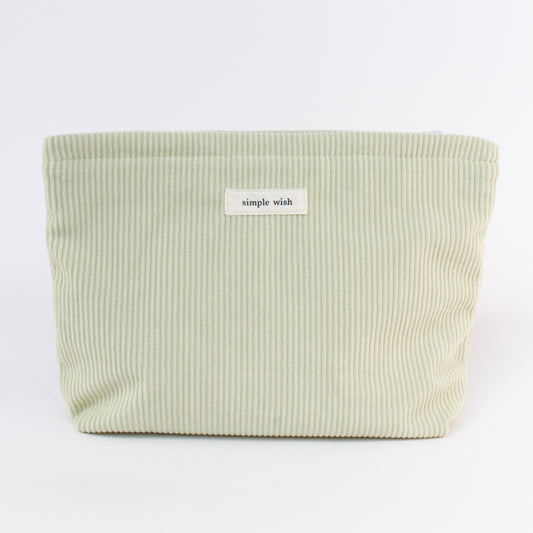 Kordtasche 'sage green'