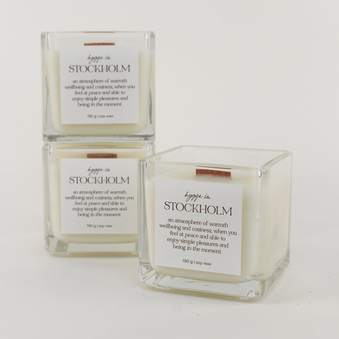 Scented Candle 'Stockholm'